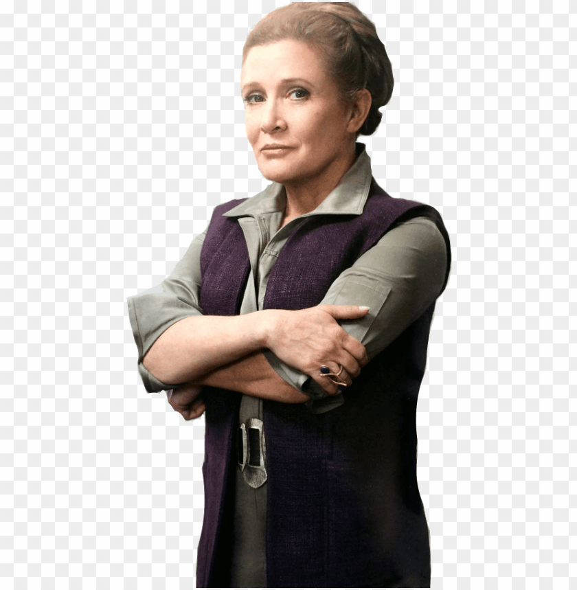 Princesa Leia General Organa Force Awakens Png Image With