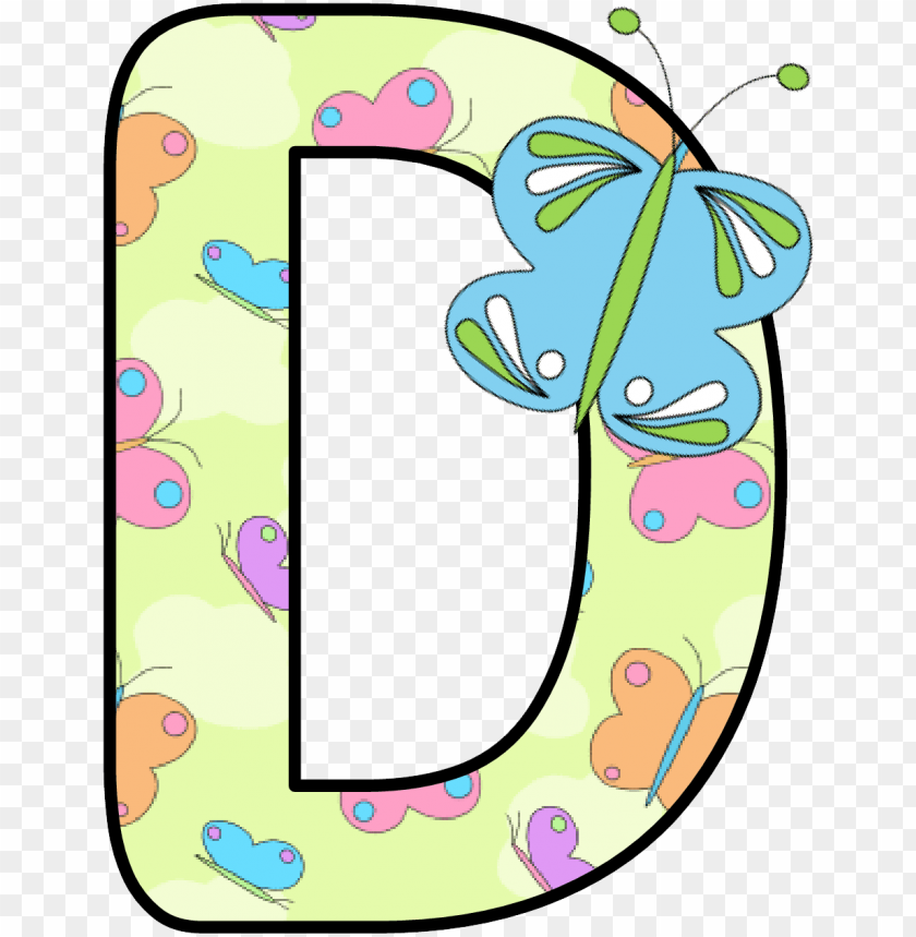 printable letters with butterflies png image with transparent background toppng