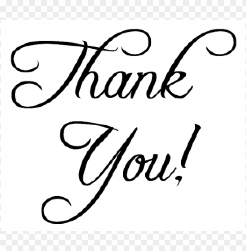 professional thank you PNG transparent with Clear Background ID 99840
