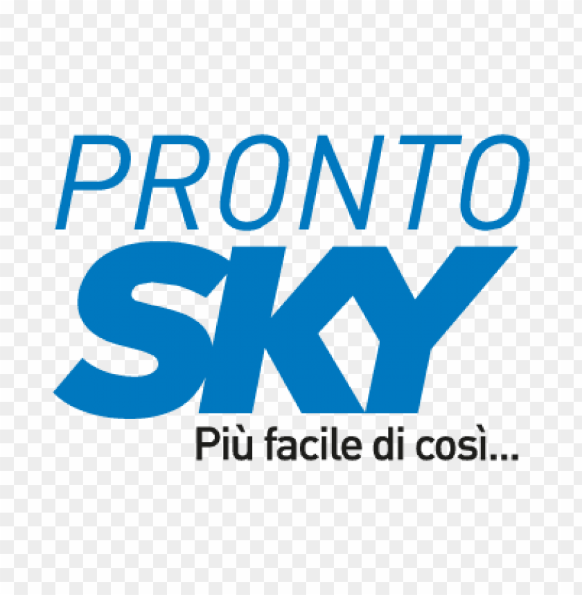  pronto sky vector logo free download - 464316