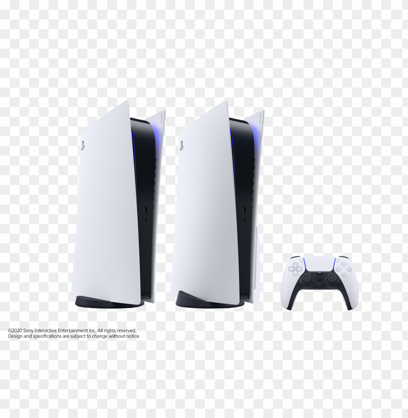 Ps5 Official Digital Edition Console PNG Image With Transparent Background