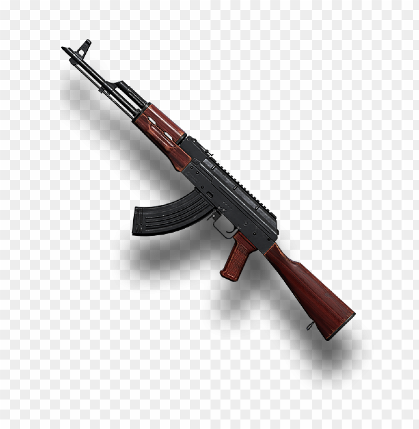 pubg akm gun weapon battlegrounds mobile PNG image with transparent background@toppng.com
