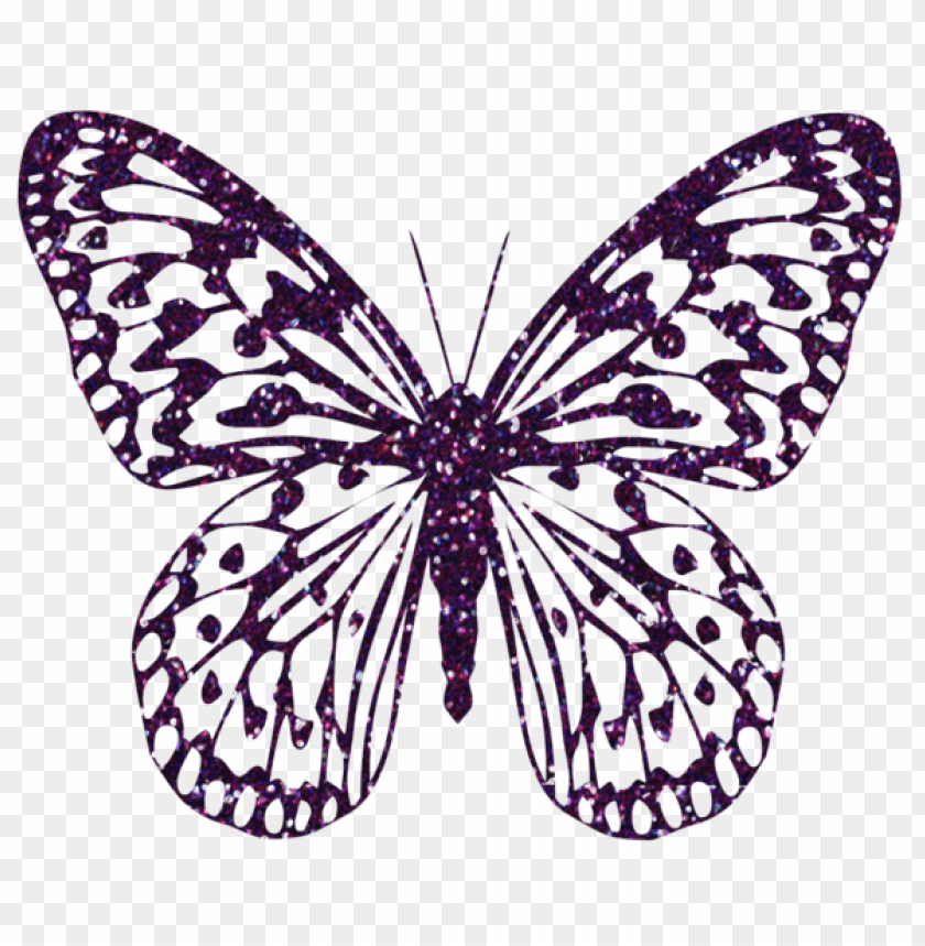 purple decorative butterfly