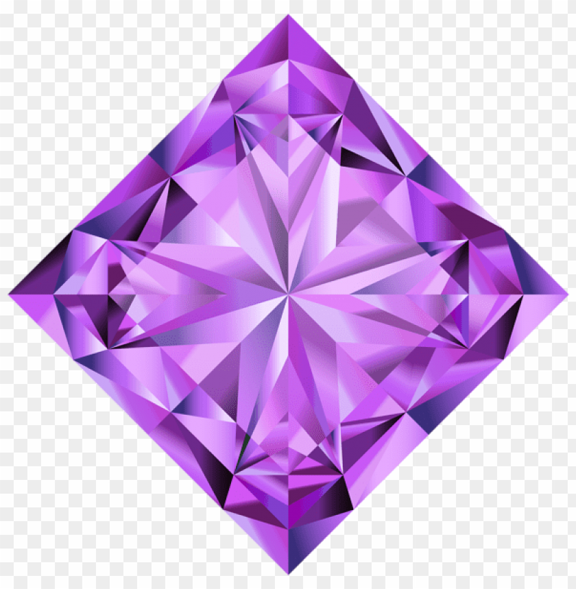 purple diamond clipart png photo - 54653