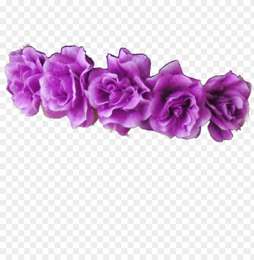 purple flower crown transparent PNG transparent with Clear Background ID 113752