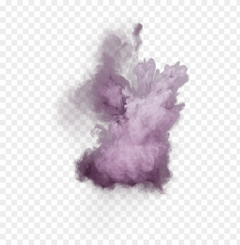 Purple Powder Explosion PNG With Transparent Background ID 10061