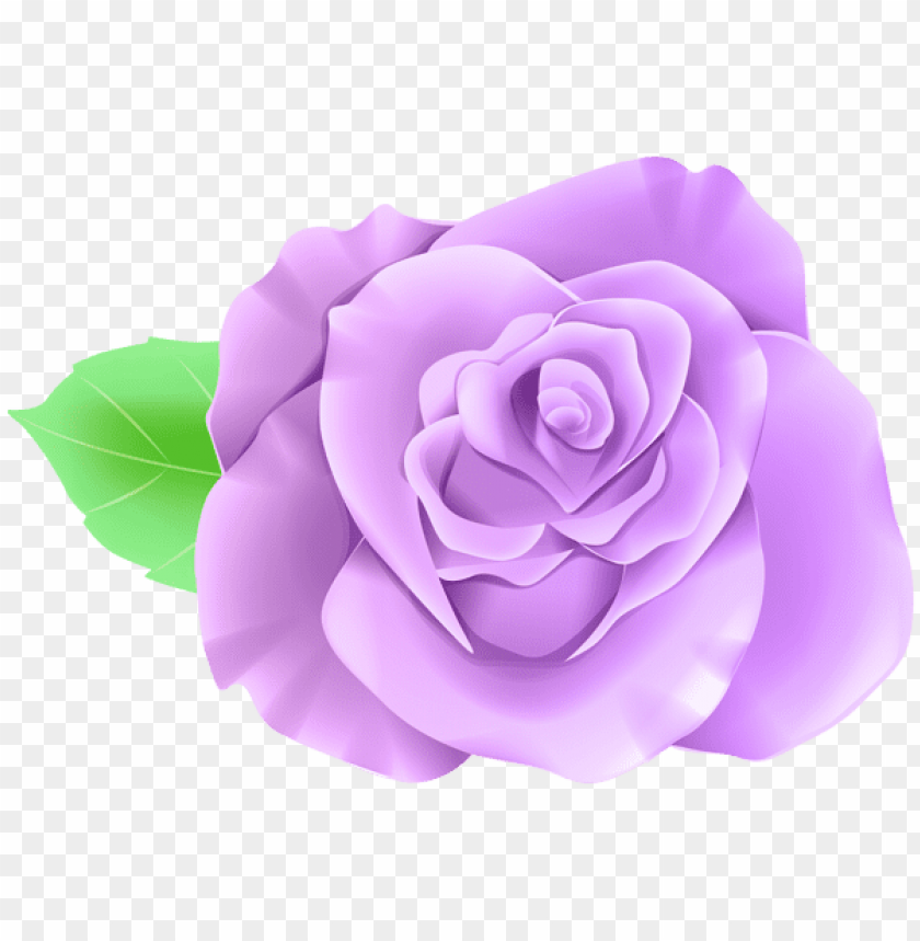 PNG image of purple single rose with a clear background - Image ID 44751