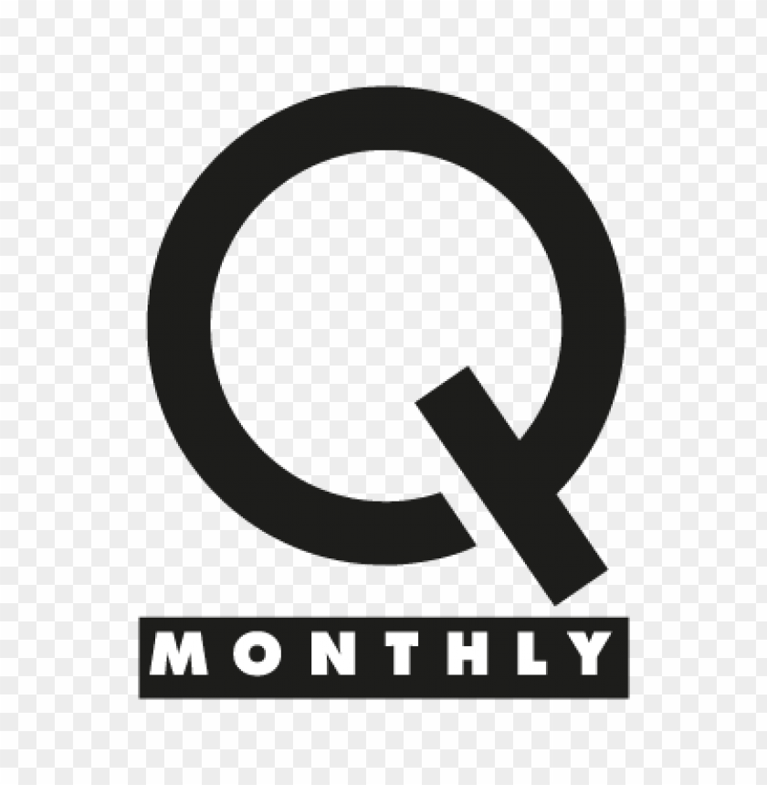  q monthly vector logo free - 464131
