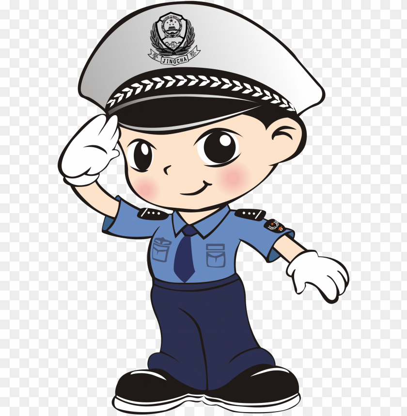手绘卡通q版警察 Police Salute Clip Art Policeman Cartoo Png Image With Transparent Background Toppng - salute 69 roblox
