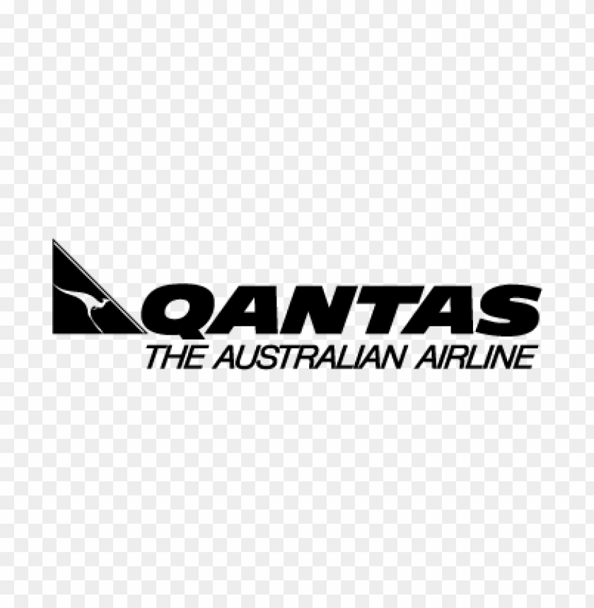  qantas the australian airline vector logo - 469913