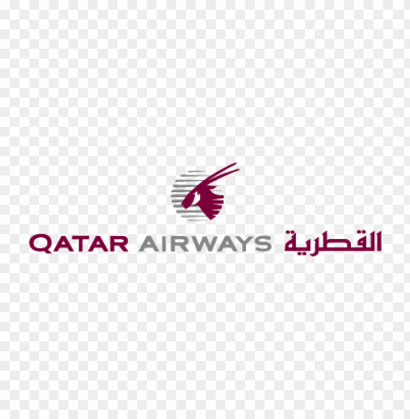  qatar airways eps vector logo download free - 464193