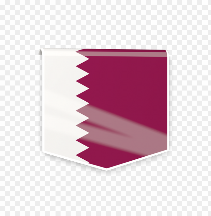 qatar flag label icon free PNG image with transparent background@toppng.com