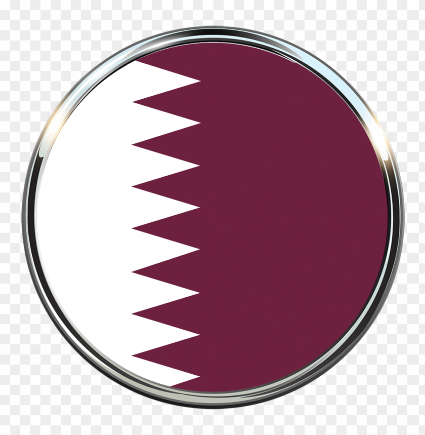 qatar round flag icon PNG image with transparent background@toppng.com