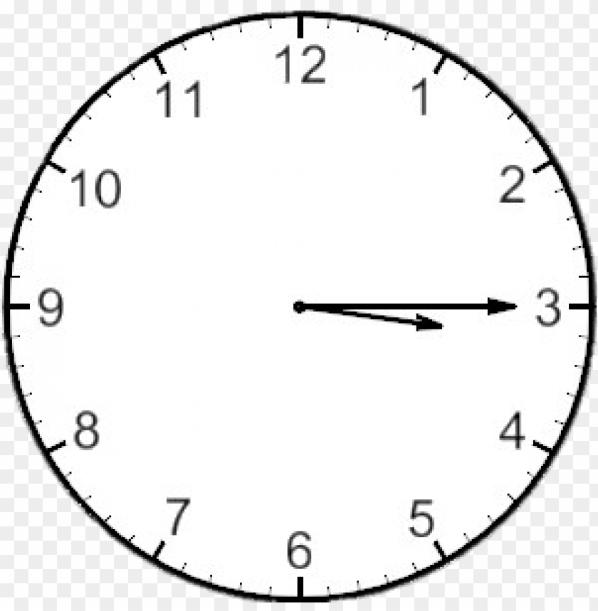 Quarter past 3 o'clock analog clock icon 3513888 Vector Art at Vecteezy