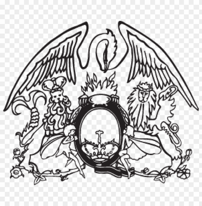  queen band logo vector download free - 468364