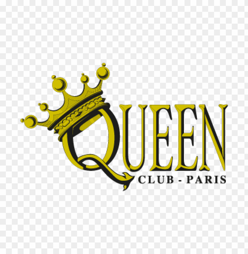  queen club paris vector logo free - 464205