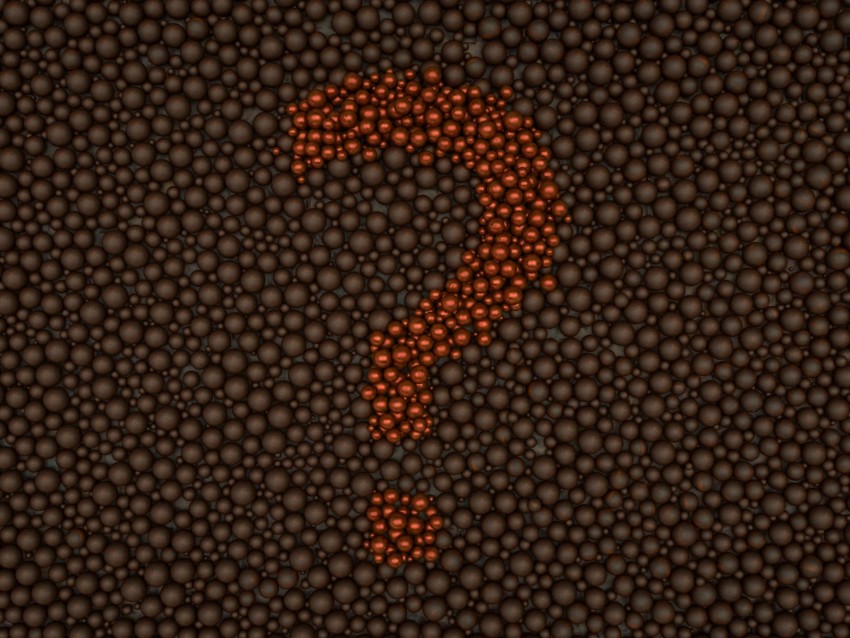 Question Mark Bubbles Texture 3d Png - Free PNG Images