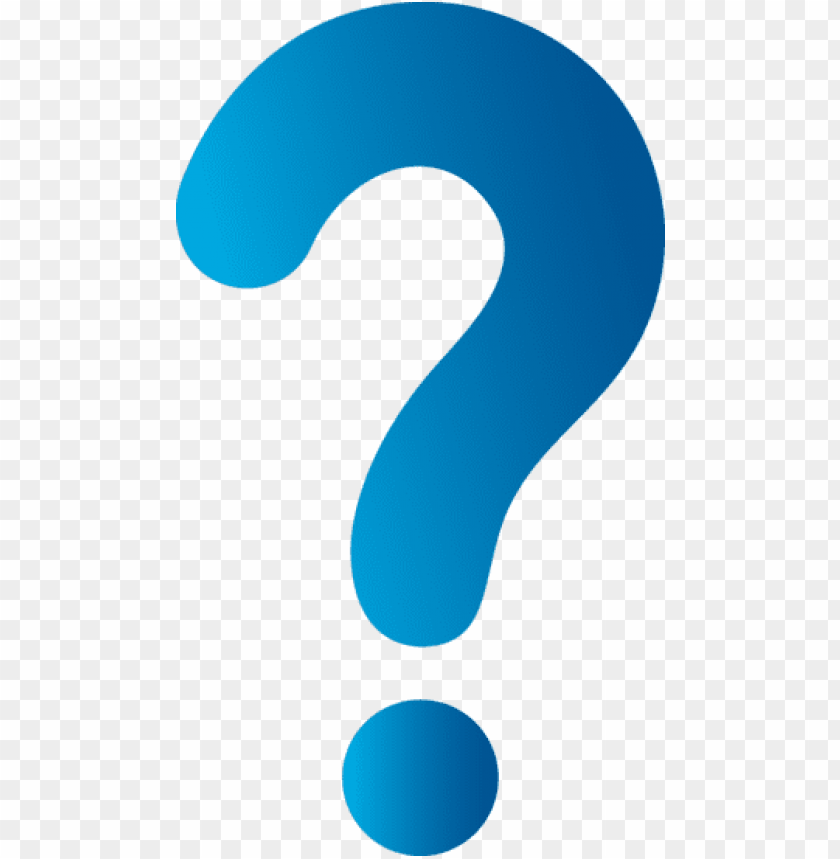 blue question mark clipart