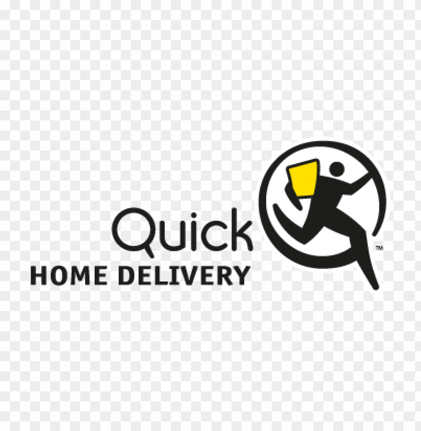  quick home delivery vector logo free download - 464174
