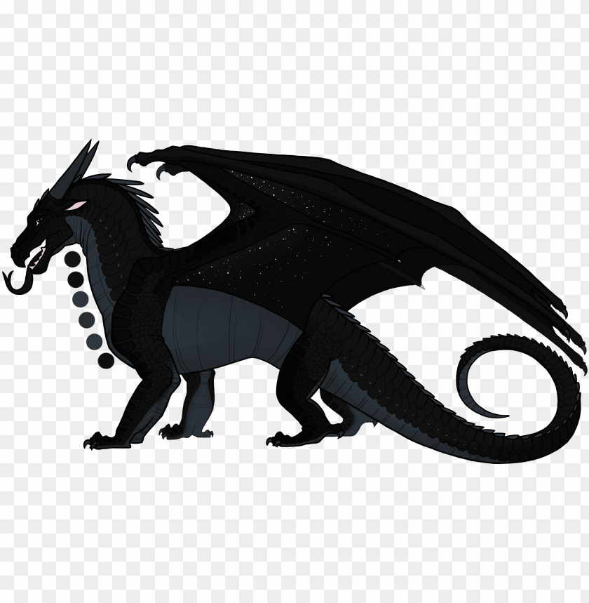 Quickstrike Is A Female Nightwing With Black Eyes Nightwing Wings Of Fire Dragons Png Image With Transparent Background Toppng - roblox dragon fantasy dragon transparent background png clipart