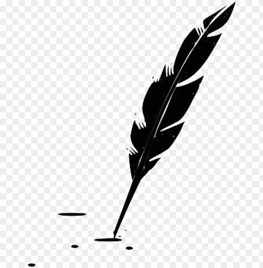 quill feather pen PNG transparent with Clear Background ID 89793