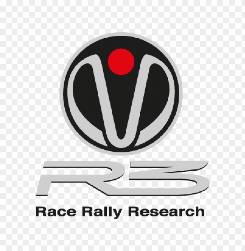  r3 race rally research vector logo free - 464042