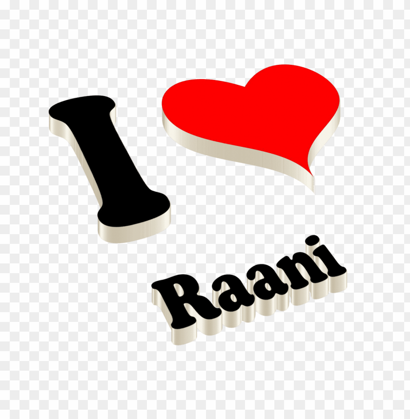 raani happy birthday name logo PNG image with no background - Image ID 37608