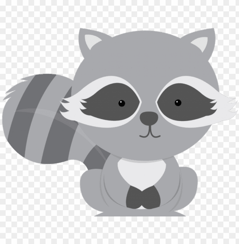 free PNG raccoon clipart woodland baby fox - raccoon woodland animal clipart PNG image with transparent background PNG images transparent