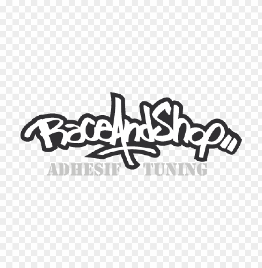  race and shop vector logo download free - 464010