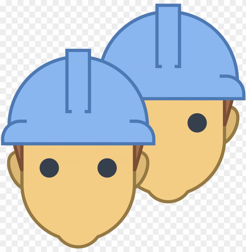 racownicy mężczyzna icon - engineer blue icon PNG image with transparent background@toppng.com