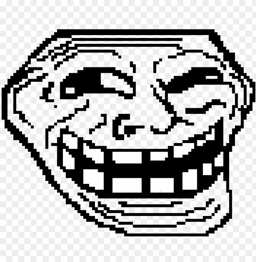Rage Face Transparent Background Troll Face No White Portable