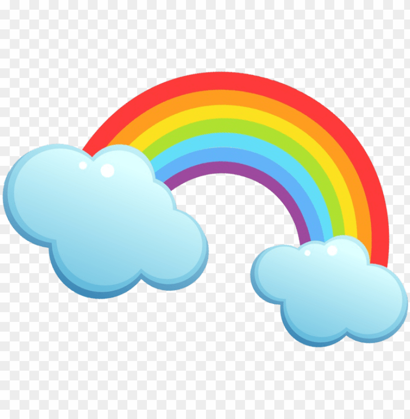 Rainbow Cloud Arc En Ciel Chaine Tv Png Image With Transparent Background Toppng