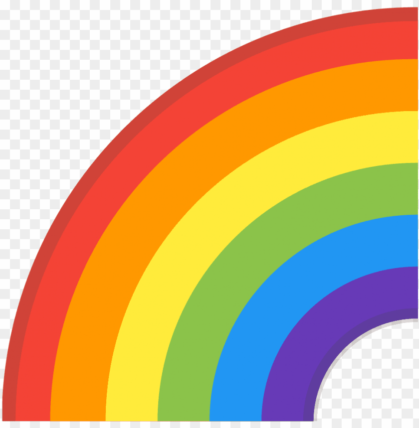 Rainbow Icon Emoji Rainbow Ico Png Image With Transparent Background Toppng