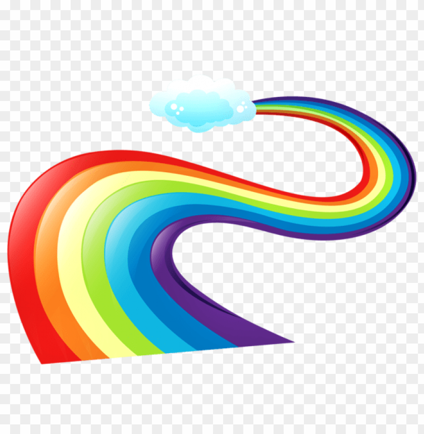 PNG image of rainbow way with a clear background - Image ID 48262