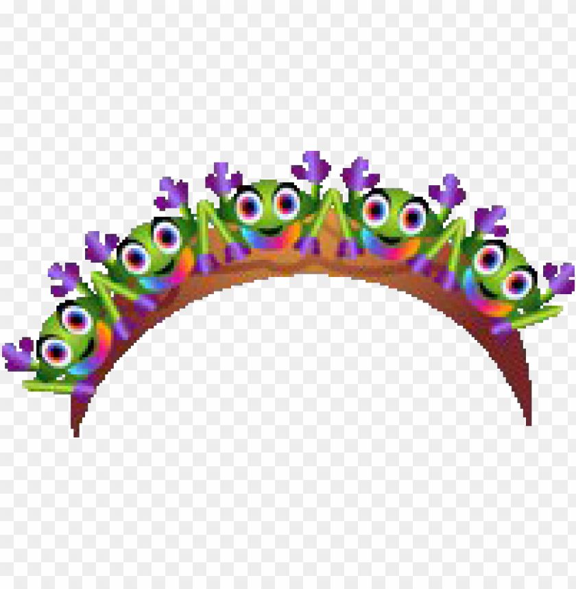 rainforest nomi tiara green png - Free PNG Images@toppng.com