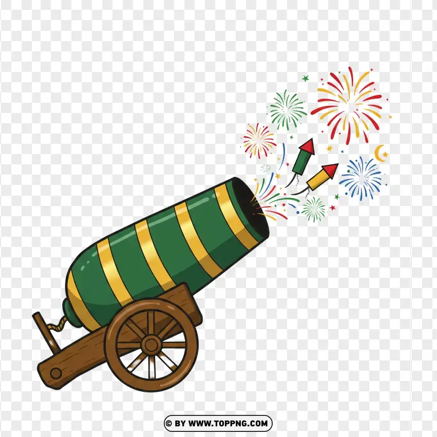 Traditional Ramadan Cannon Firing Dates PNG Transparent Background