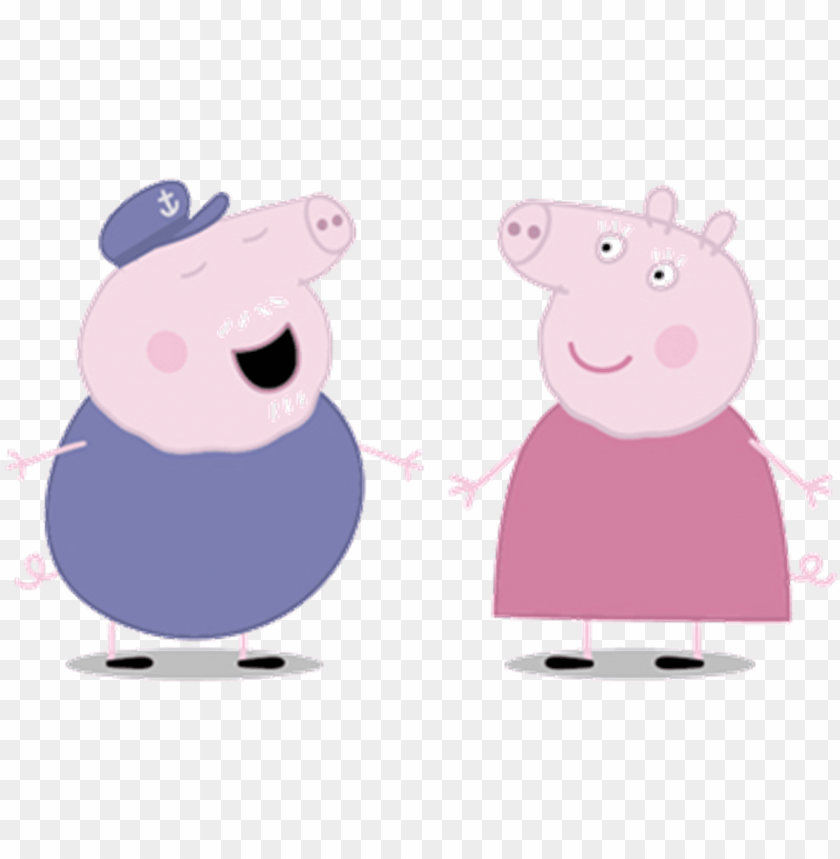 randma pig png granny and grandpa pi PNG transparent with Clear Background ID 194199