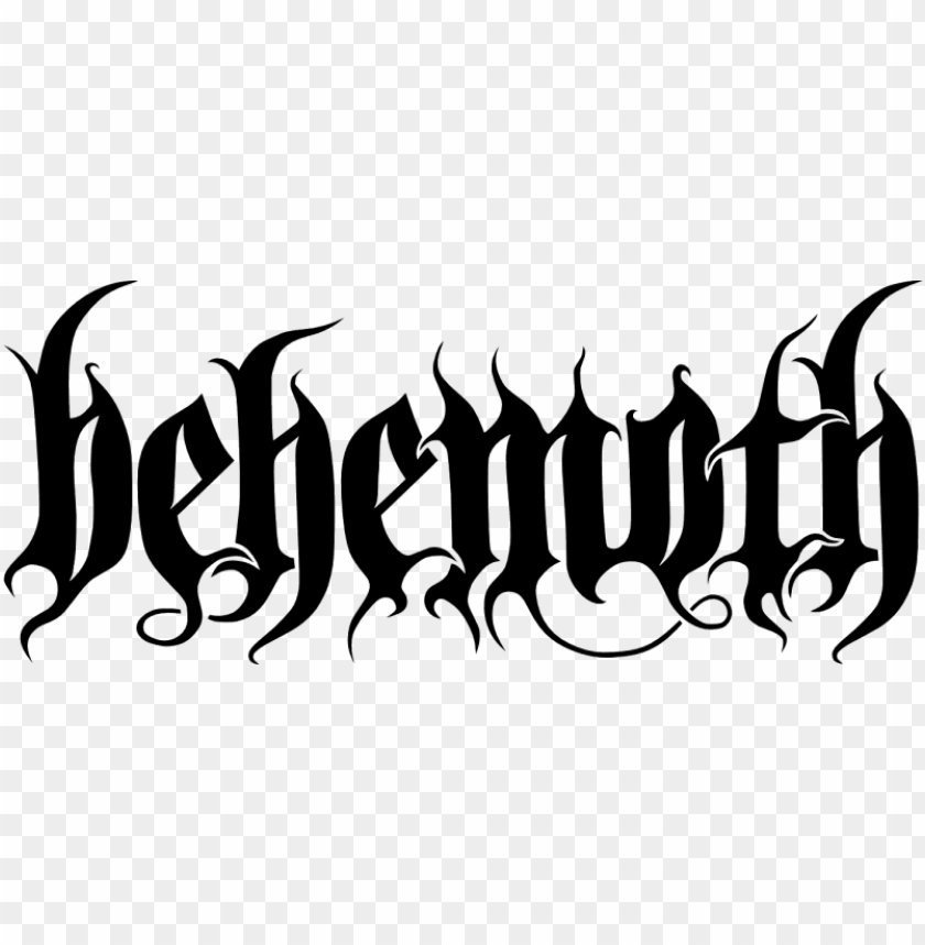 free PNG random logos from the section «logos of musical bands» - behemoth logo PNG image with transparent background PNG images transparent