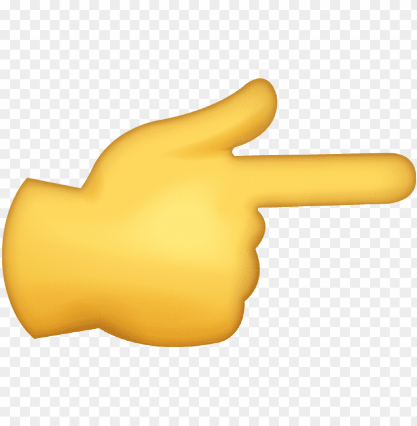 Transparent Thumb Emoji Png - Cursed Emoji Pointing, Png Download - vhv