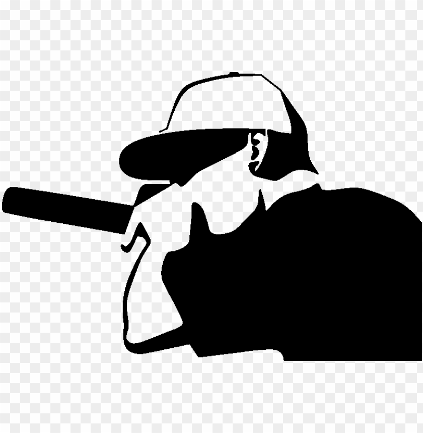 rapper silhouette png banner hip hop rapper silhouette PNG transparent with Clear Background ID 171782