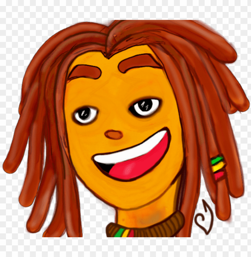 Rastas Clipart Dreadlock Dreads Animated Png Image With - free roblox dreads