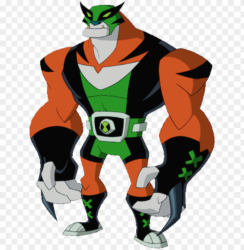 Download rath luchador - cartoon character ben 10 png - Free PNG Images |  TOPpng