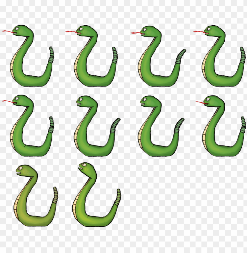 The Spriters Resource - Full Sheet View - Google Snake Game - Snake