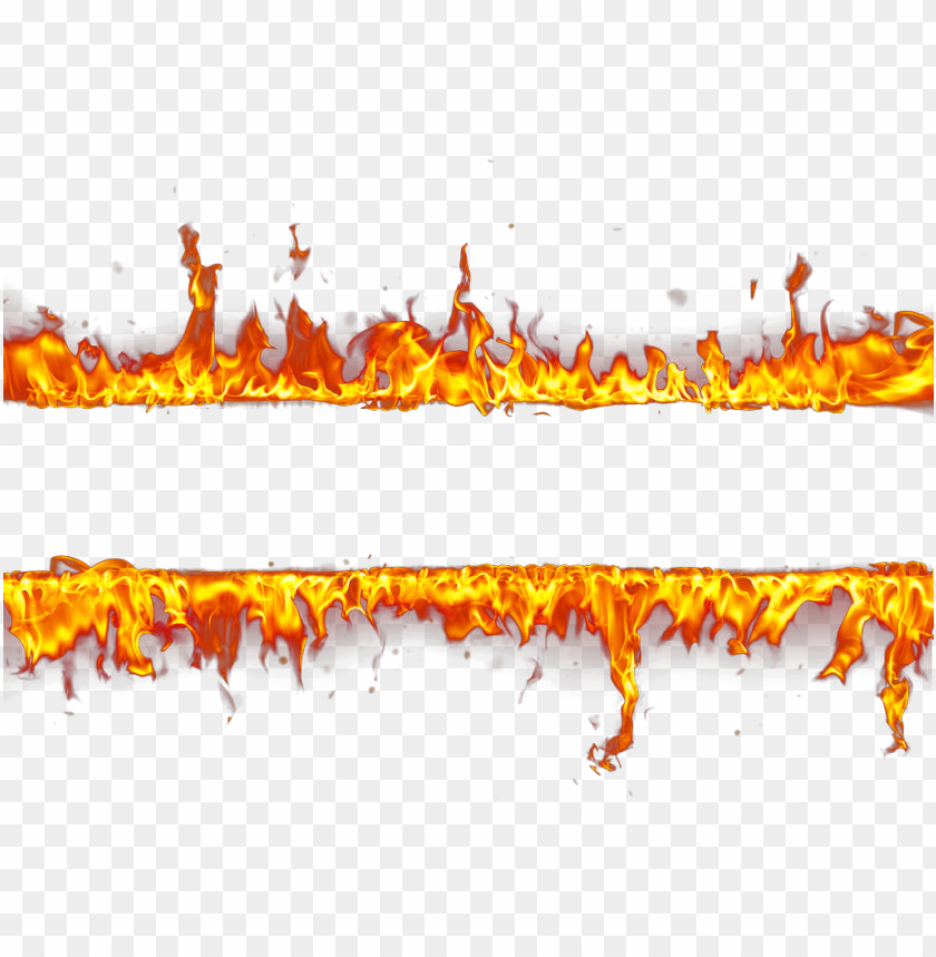 Real Fire Flame Border PNG Transparent With Clear Background ID 475066