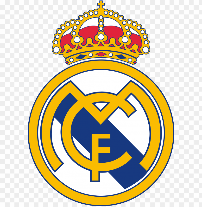 real madrid logo png football club png - Free PNG Images@toppng.com