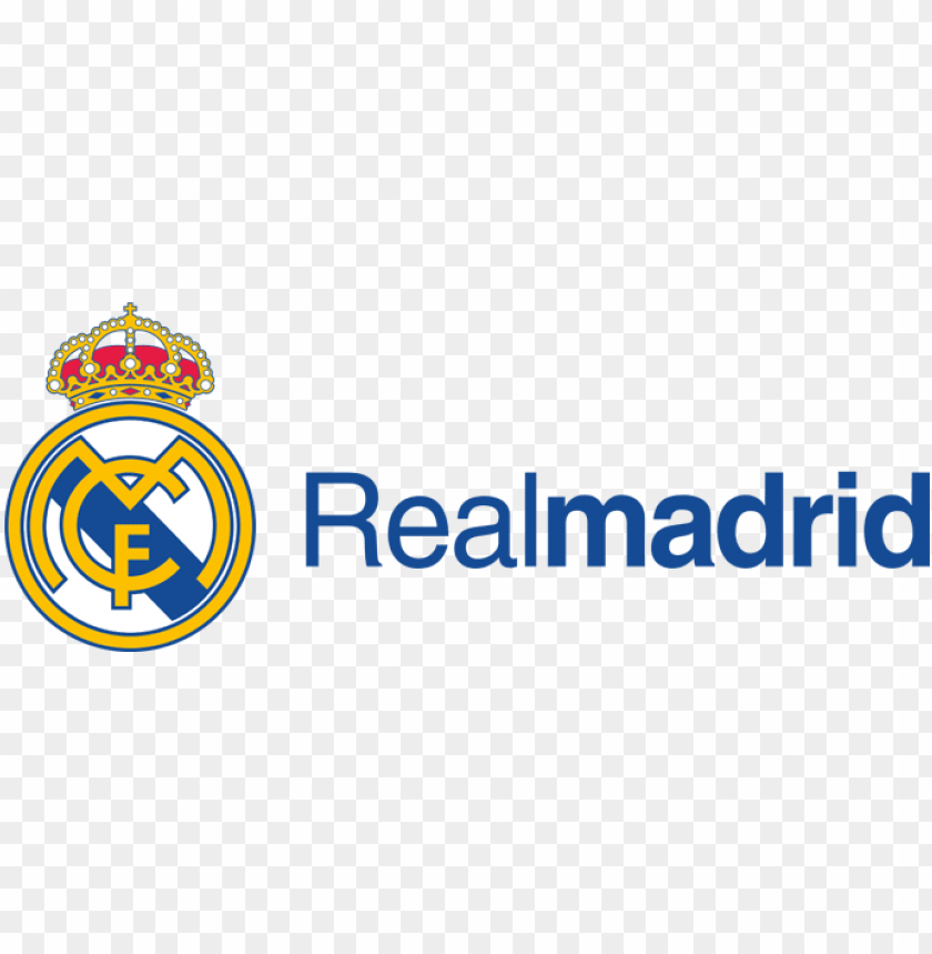 Real Madrid - Real Madrid Letters Logo PNG Transparent With Clear Background ID 219619
