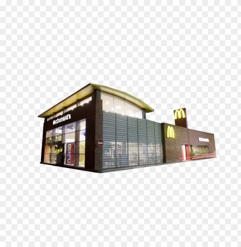 real mcdonald's restaurant PNG image with transparent background@toppng.com