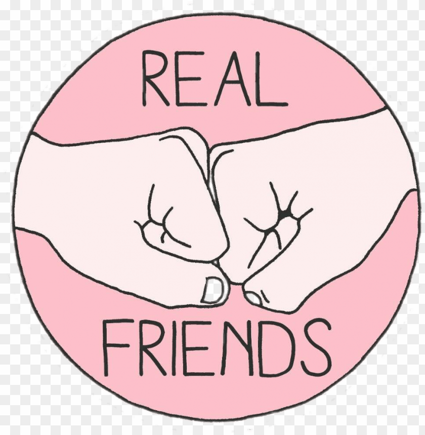Realfriends Friend Tumblr Amigas Cute Real Friends Png Image