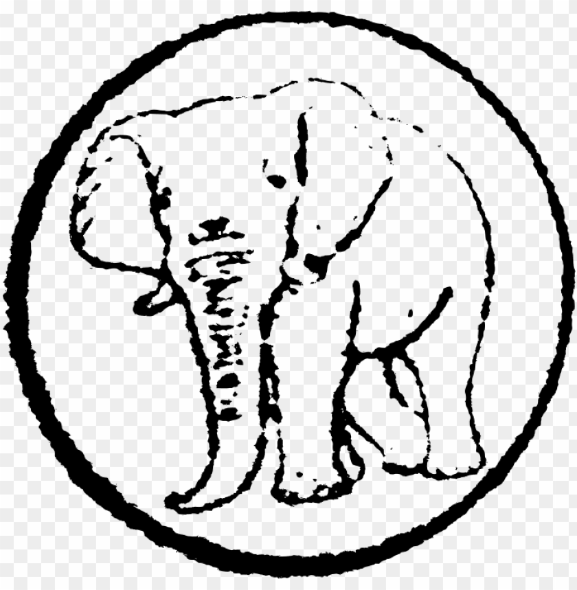 medium logo, realistic blood drip, elephant, elephant silhouette, baby elephant, republican elephant