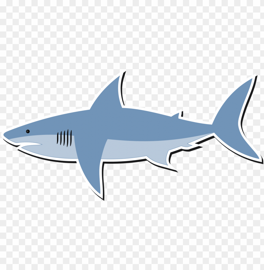 Reat White Shark Bull Shark Shark Finning Lemon Shark Cartoon Shark PNG  Image With Transparent Background | TOPpng